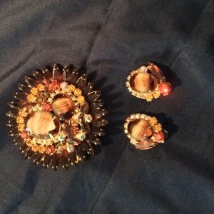 Antique vintage costume jewelry