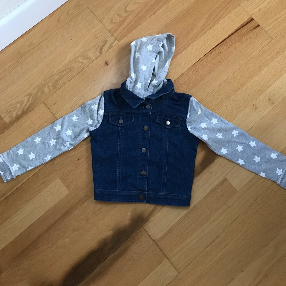 Tinsley Denim star hoodie