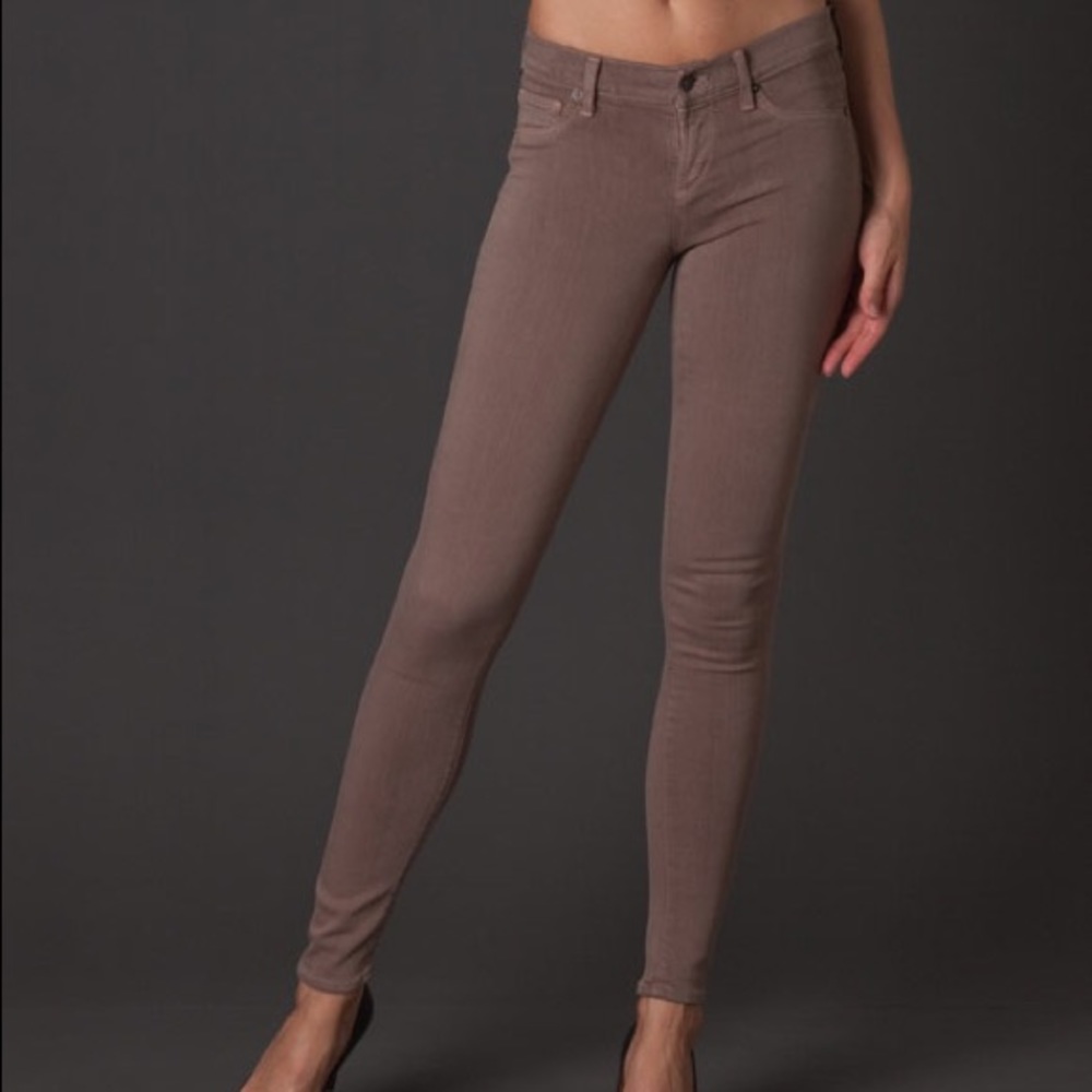 🔥COH Brown Avedon Slick Skinny