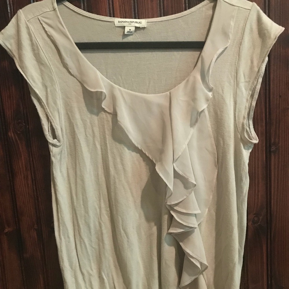 Banana republic short sleeve blouse
