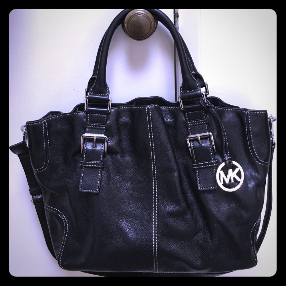 Brand new MK leather shoulder bag