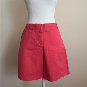 Women’s size 10 J. Crew Chino short bright pink