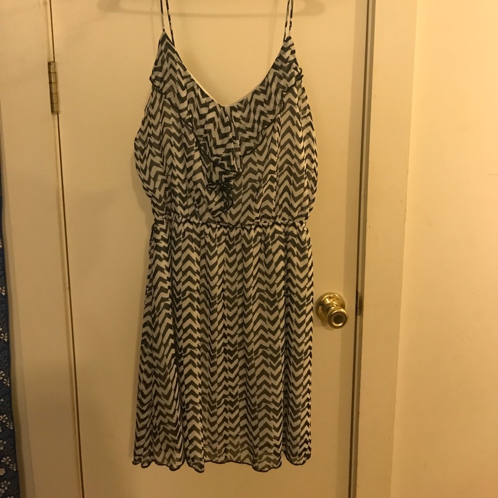 Charlotte Russe chevron dress