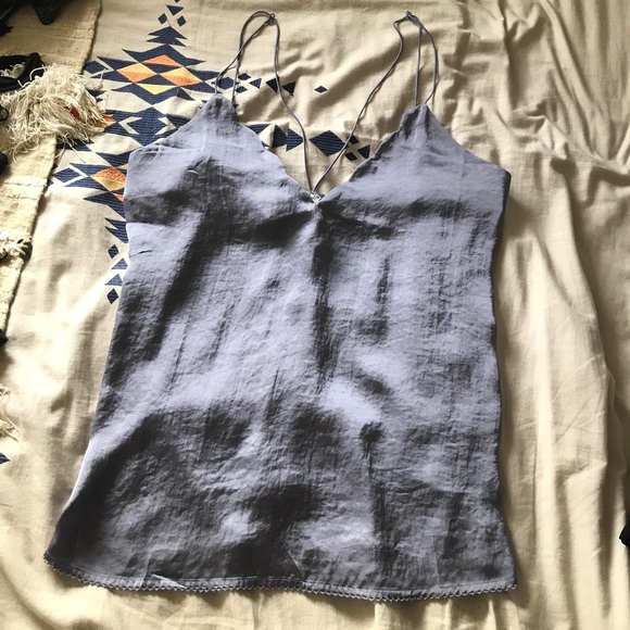 Free people light blue cami - Picture 1 of 2