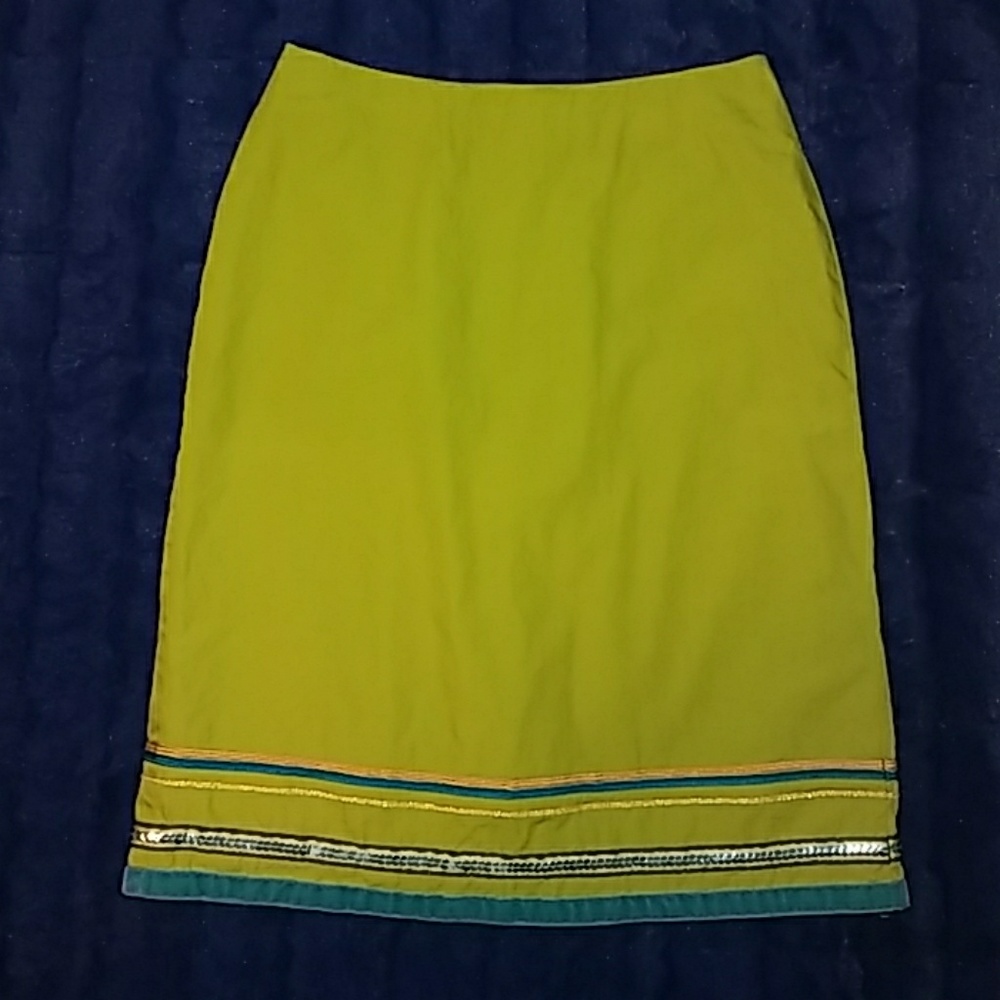 Guess USA sequin trim cotton skirt
