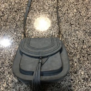 Franco Sarto suede bag