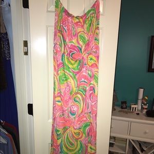 Lilly Pulitzer Strapless Dress