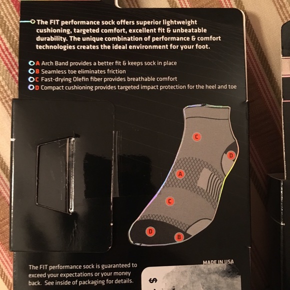 2 pairs SOFSOLE Low Cut Running Socks . - Picture 4 of 4