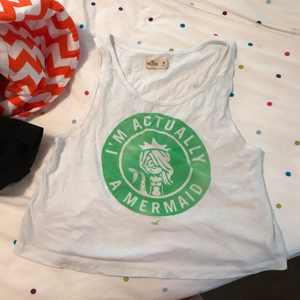 Hollister mermaid shirt
