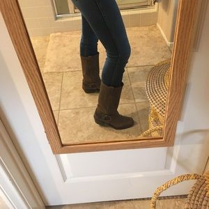 Frye harness boots