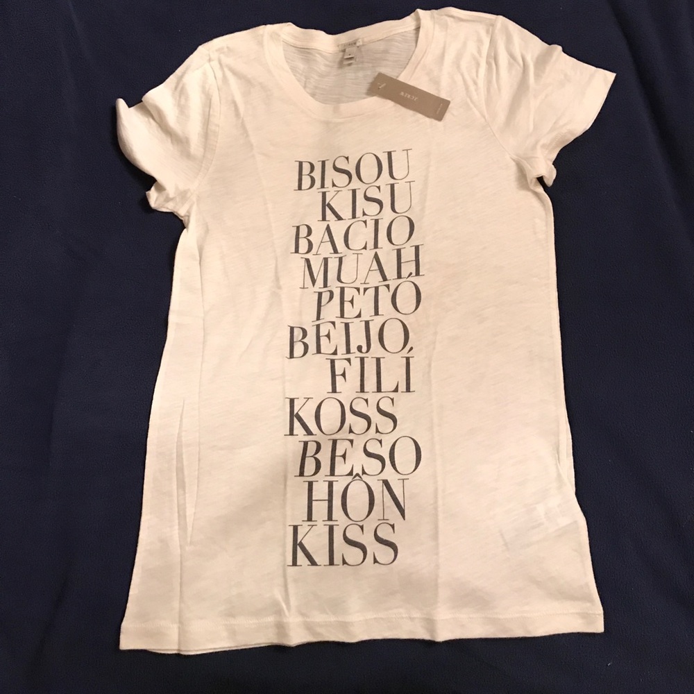 NWT J. Crew graphic tee
