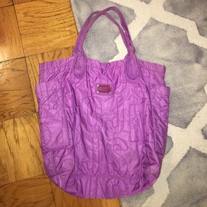 Purple Marc Jacobs tote! Price negotiable
