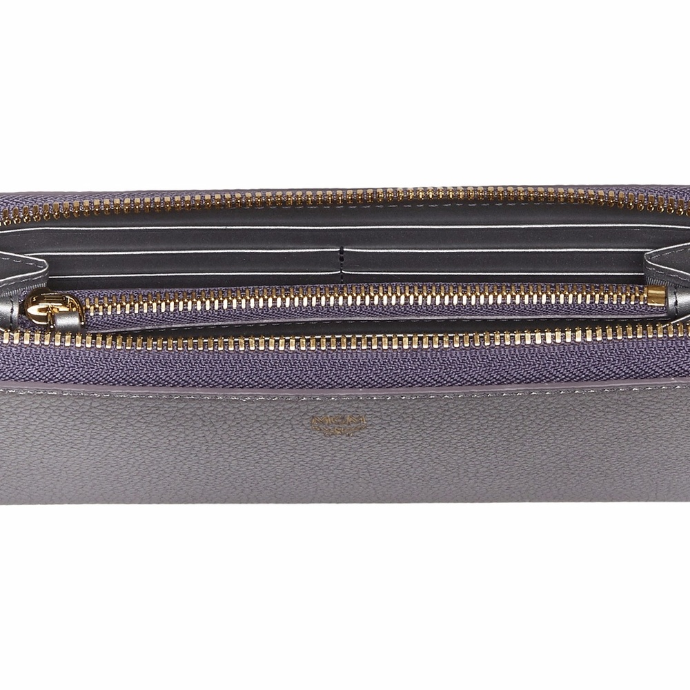 SOLD MCM Milla Large Zip Around Wallet FIRM - Picture 2 of 7
