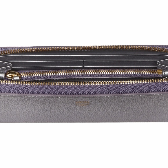 SOLD MCM Milla Large Zip Around Wallet FIRM - Picture 2 of 7