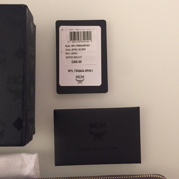 SOLD MCM Milla Large Zip Around Wallet FIRM - Picture 7 of 7