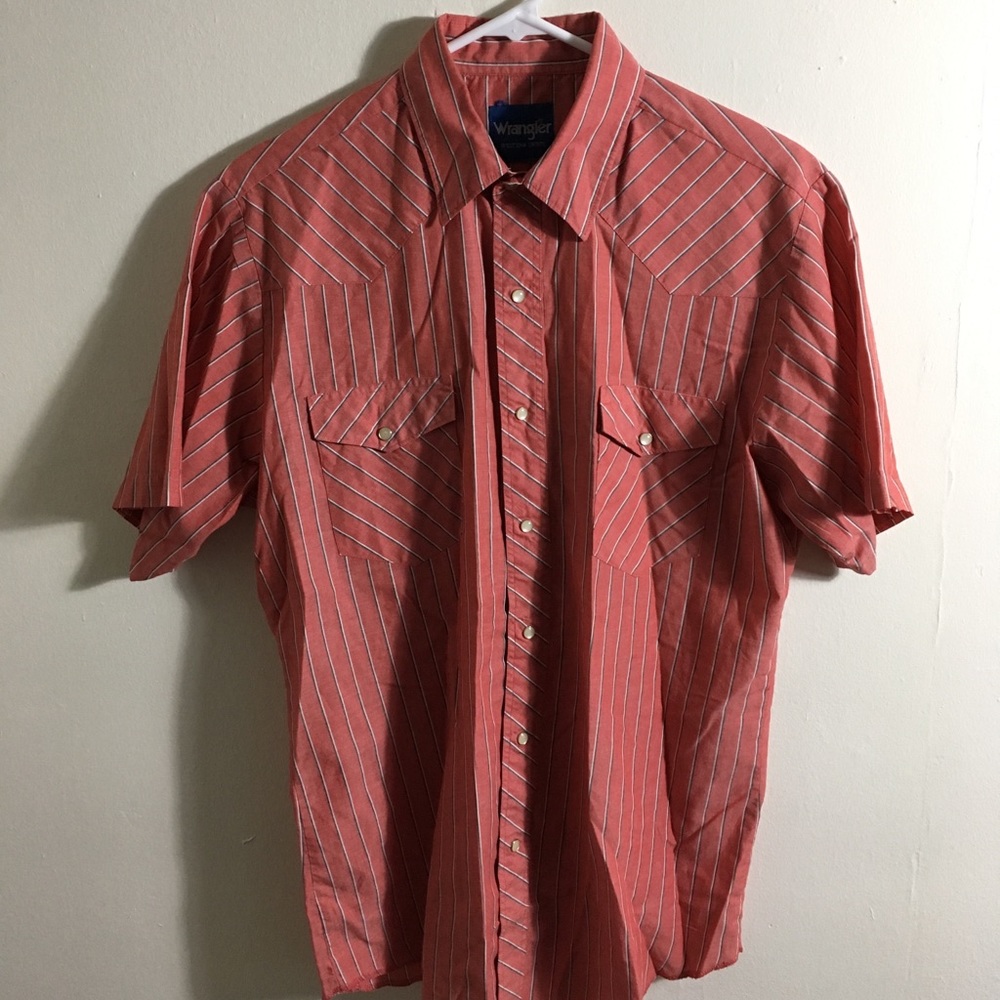 Wrangler Short Sleeve Western Shirt