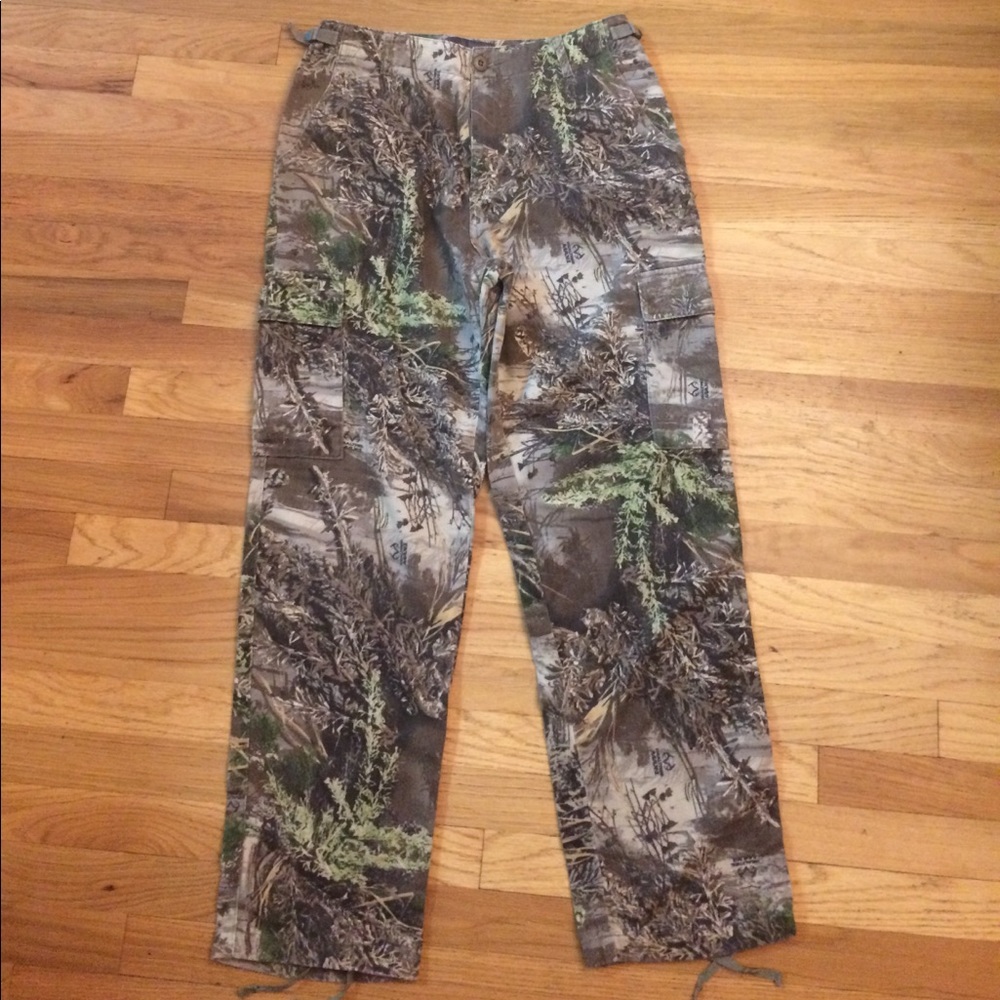 Camo cargo pants