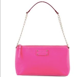 Pink Wellesley Byrd Kate spade shoulder purse