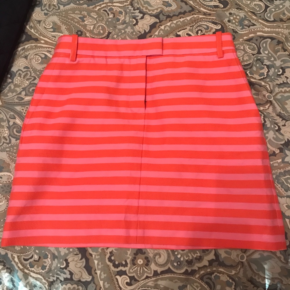 Adorable J Crew striped mini skirt