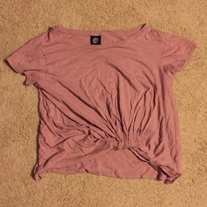 Bobeau side knot tee