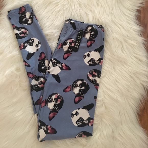 Boston Terrier Leggings - Picture 3 of 3