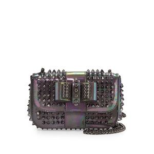 Metallic Sweet Charity Patent Mini Crossbody Bag