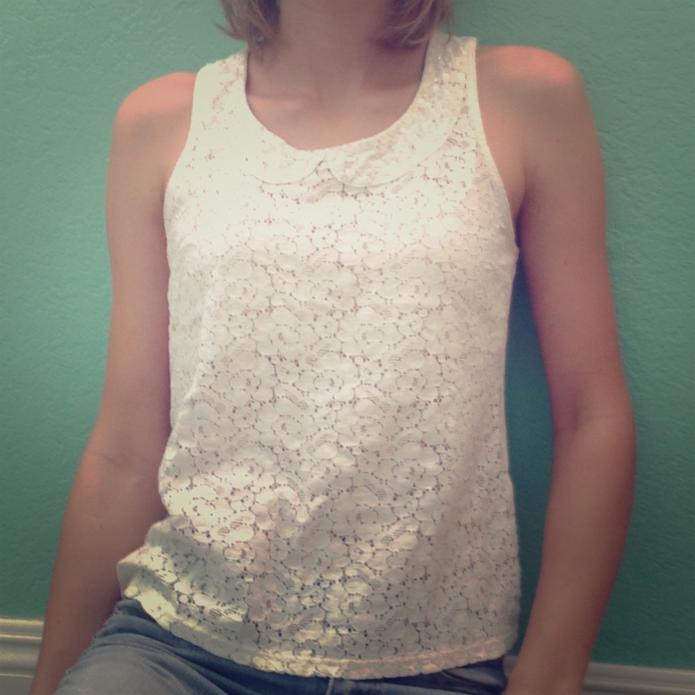 Hollister Lace Tank Top