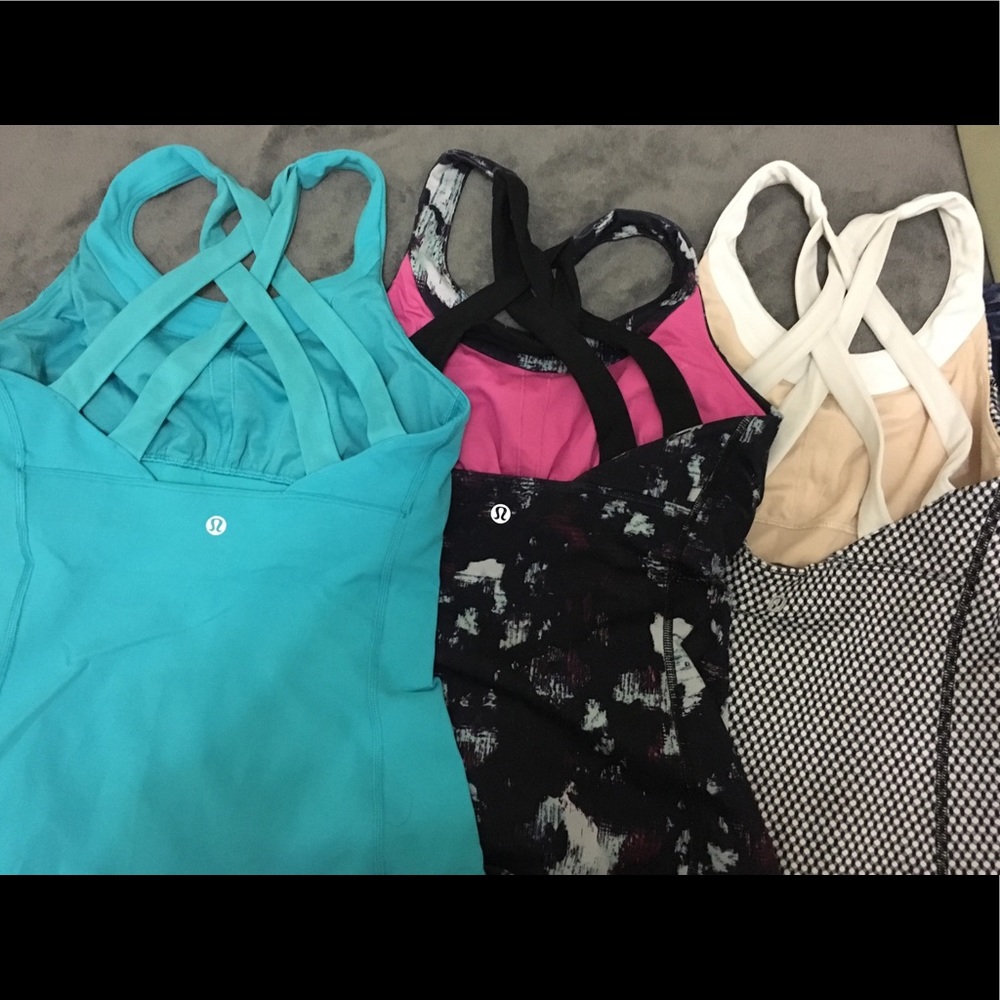 BUNDLE ✨ Lululemon Enhearten Tank- set of 3