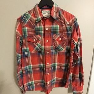 🔥WHO.A.U🔥 PLAID SHIRT
