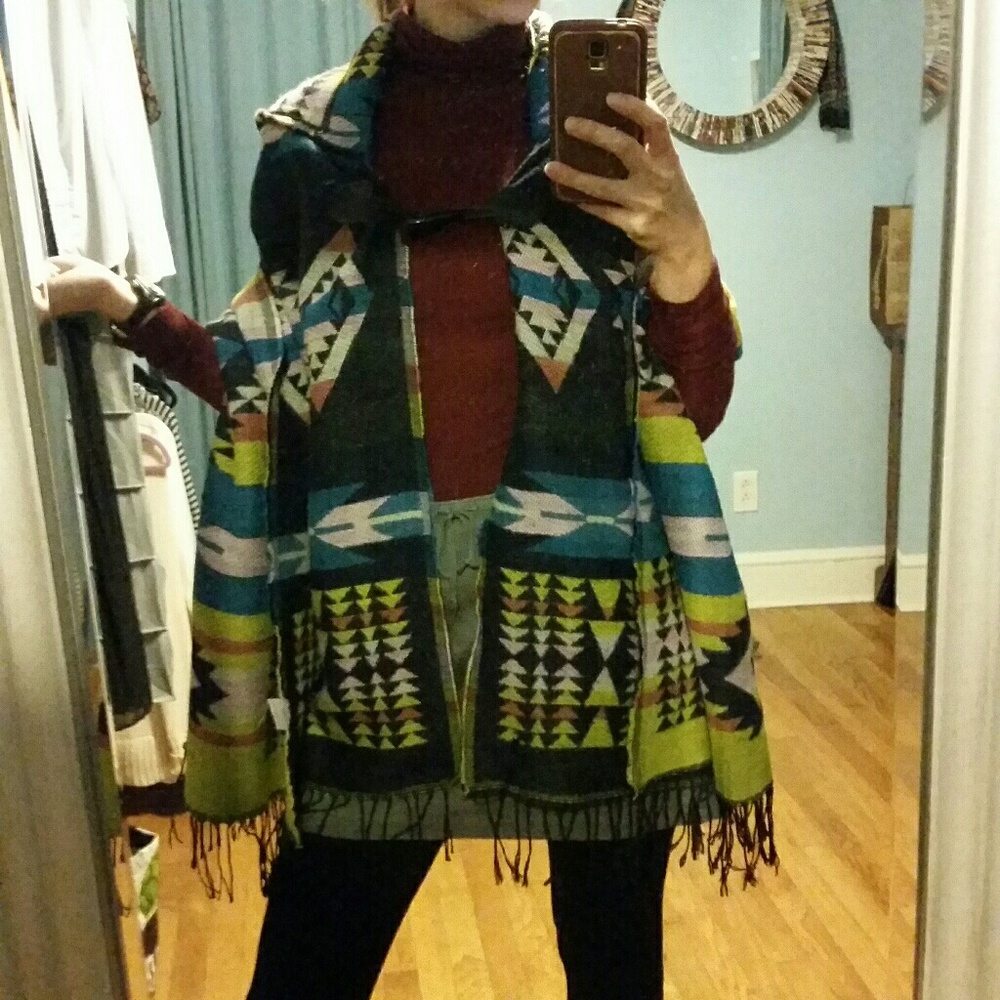 Funky Aztec Cape