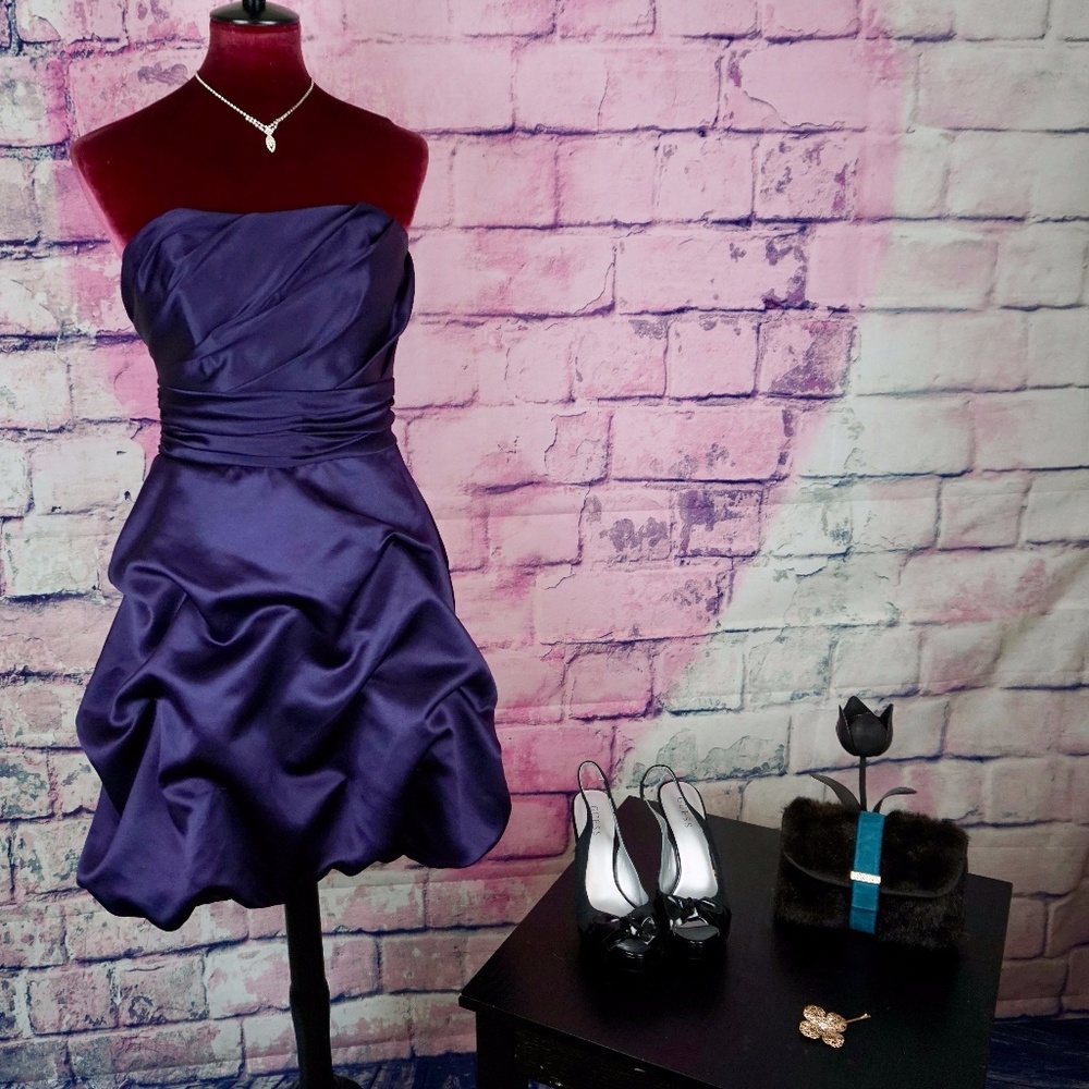 David's Bridal Short Dress