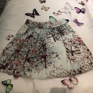 Ted Baker dragonfly skirt