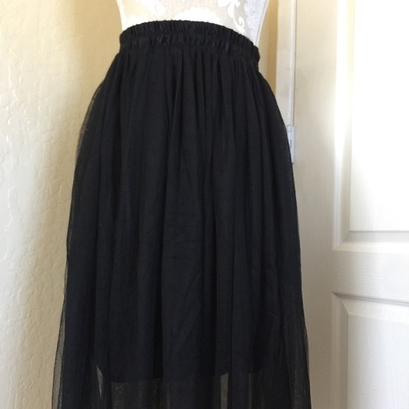 Black Ballet Tule Tutu - Picture 2 of 8