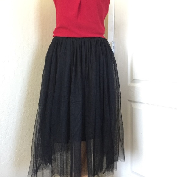 Black Ballet Tule Tutu - Picture 3 of 8