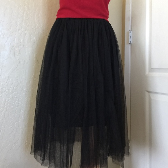 Black Ballet Tule Tutu - Picture 8 of 8