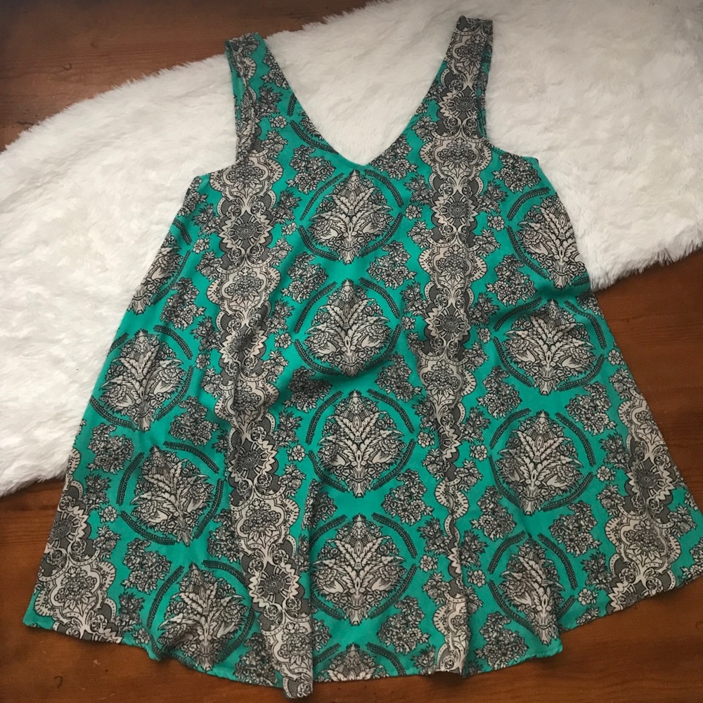 Black Bead printed Loose fit Tunic