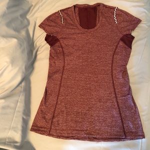 Lululemon Star Runner SS Shirt Bordeaux Drama
