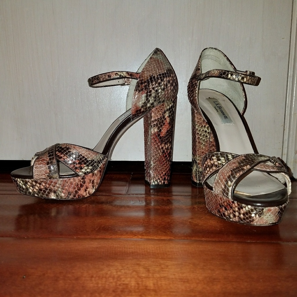 Snakeskin Sandals