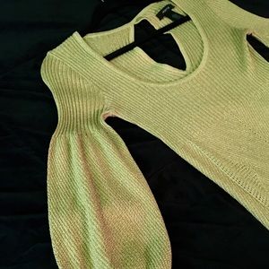 Gold Shimmer Dress