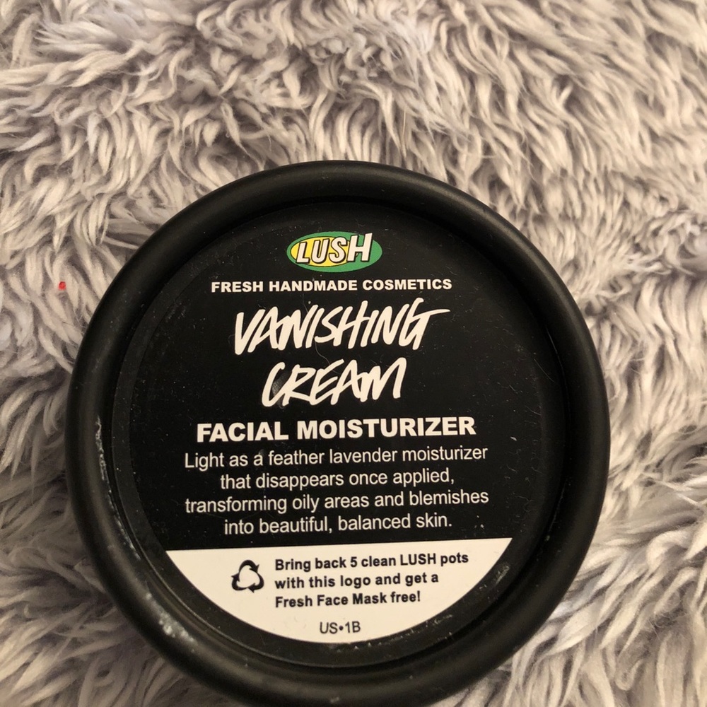 Lush Vanishing Cream