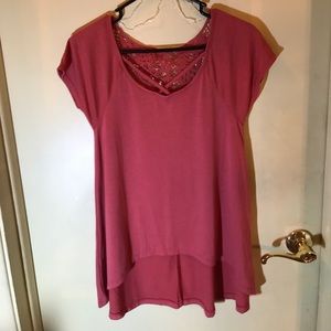 Mauve dressy shirt