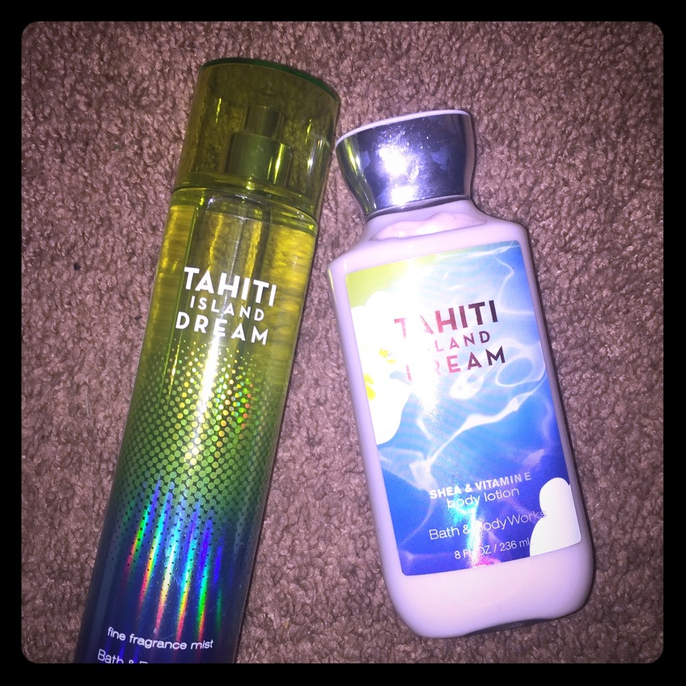 Tahiti Island Dream Lotion and Fragrance!