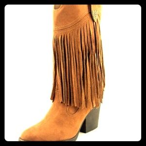 Madden girl fringe boots