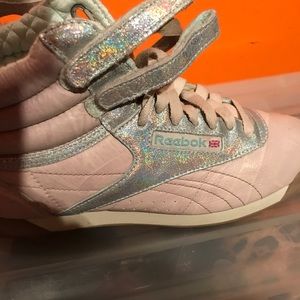 Women Reebok Freestyle Hi Tops Size 9