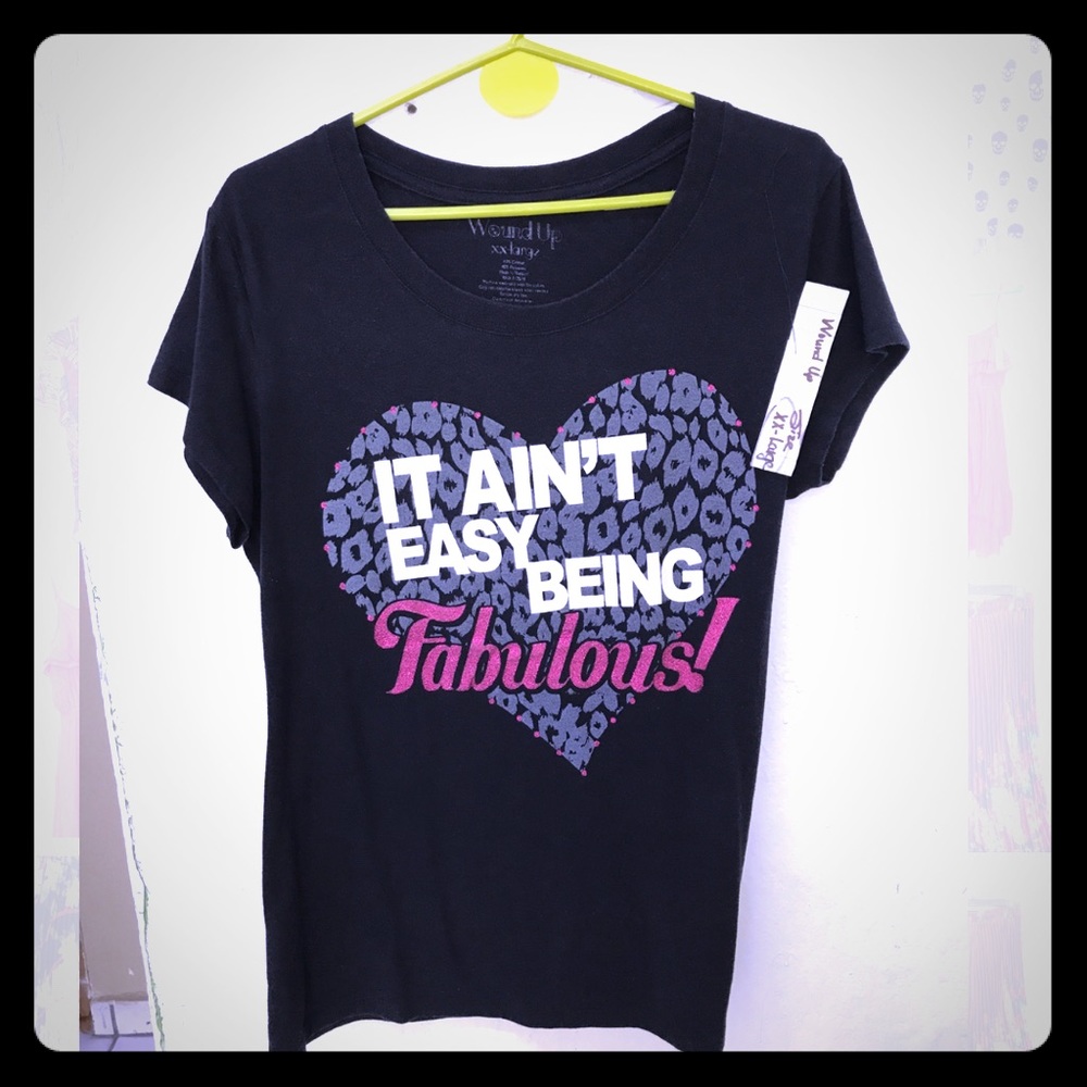 Fabulous black t shirt 🖤