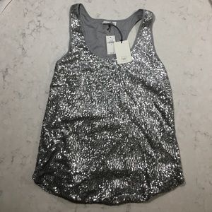 Gap Sequin Racer-back Top