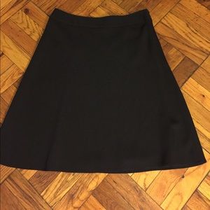 LOFT Swiss dot a line skirt, size 6