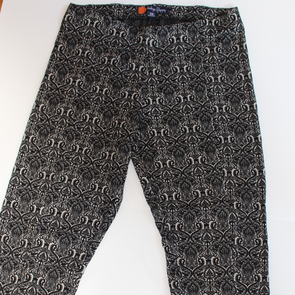 Indigo Poppy Pants Leggings