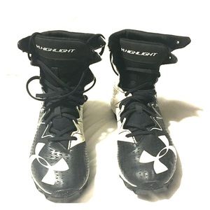 Under Armour football spikes