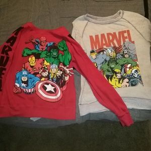Marvel long sleeve shirt bundle